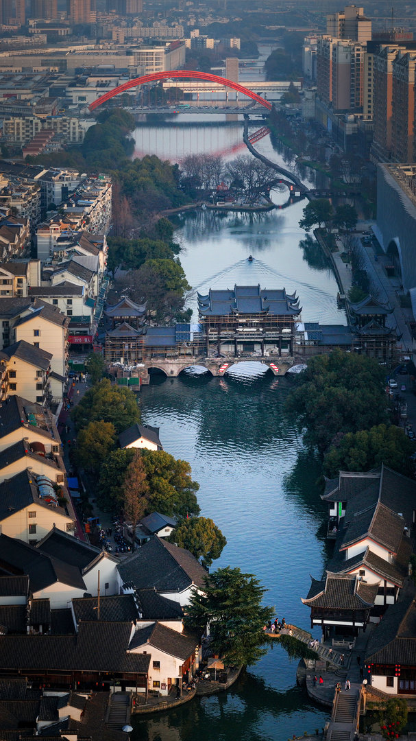 浙東運河畔，柯橋古鎮(zhèn)的古韻今輝（攝影：孫新尖，拍攝地：浙江省紹興市）_結果.jpg